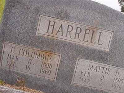 Mattie H Harrell on Sysoon