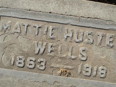 Mattie Husted Wells on Sysoon