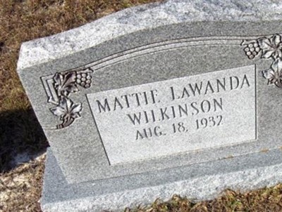 Mattie LaWanda Wilkinson on Sysoon