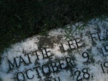 Mattie Lee Flack on Sysoon