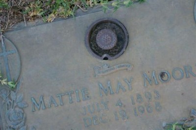 Mattie May Moore on Sysoon