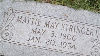 Mattie May Stringer on Sysoon