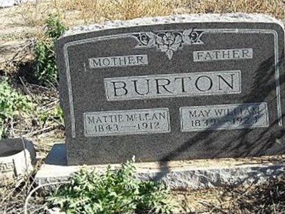 Mattie McLean Burton on Sysoon