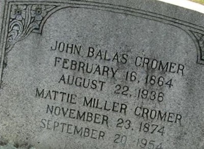 Mattie Miller Cromer on Sysoon