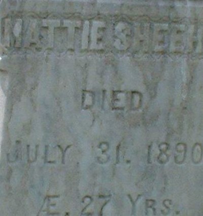 Mattie Sheehy on Sysoon