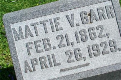 Mattie V. Garr on Sysoon