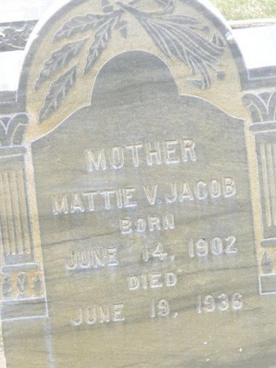 Mattie V Jacob on Sysoon