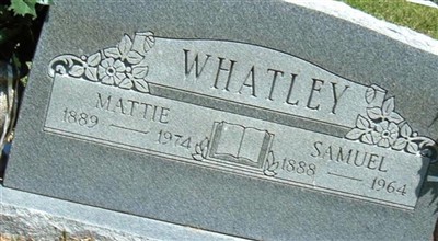 Mattie Whatley on Sysoon