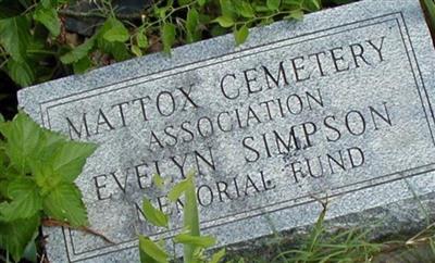 Mattox Cemetery on Sysoon