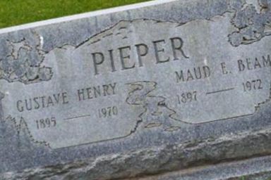 Maud E Beam Pieper on Sysoon