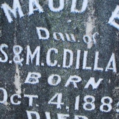 Maud E. Dillard on Sysoon