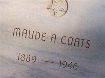 Maude A Coats on Sysoon