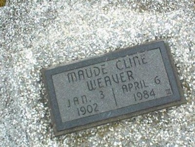 Maude Cline Weaver on Sysoon