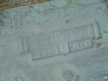Maude E Haybarker Huxhold on Sysoon