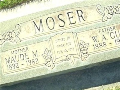 Maude M. Moser on Sysoon