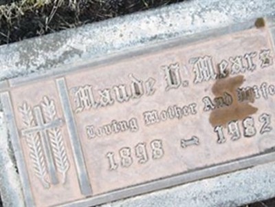 Maude Vivian Clift Mears on Sysoon