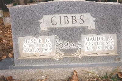 Maudie A. Cantrell Gibbs on Sysoon