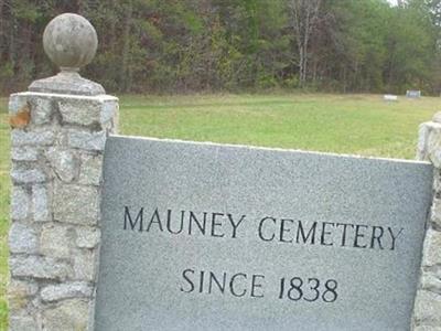 Mauney Cemetery on Sysoon