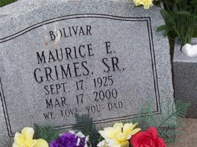 Maurice E. Grimes, Sr on Sysoon