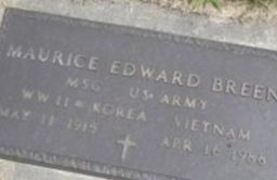 Maurice Edward Breen on Sysoon