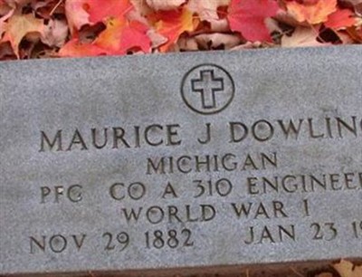 Maurice J Dowling on Sysoon