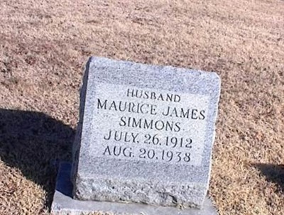 Maurice James "Joe" Simmons on Sysoon
