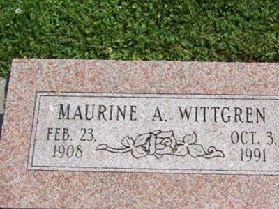 Maurine A. Wittgren on Sysoon