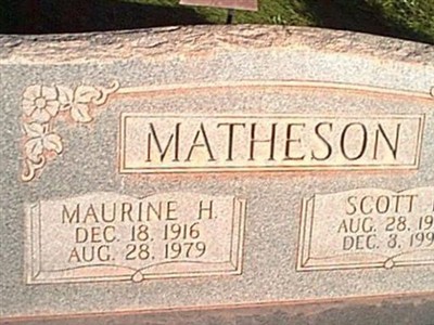 Maurine Halterman Matheson on Sysoon