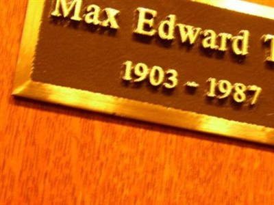 Max Edward Toby on Sysoon