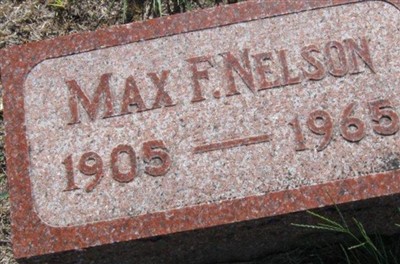 Max F. Nelson on Sysoon