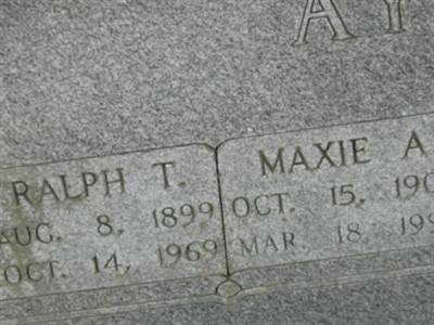 Maxie A. Williams Ayers on Sysoon