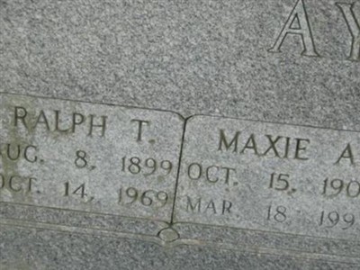 Maxie A. Williams Ayers on Sysoon