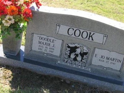 Maxie J. "J.B." Cook on Sysoon
