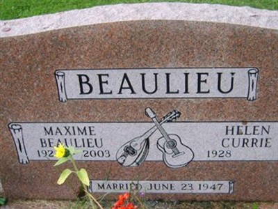 Maxime & Helen Curry Beaulieu on Sysoon