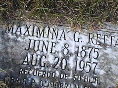 Maximina G. Retta on Sysoon