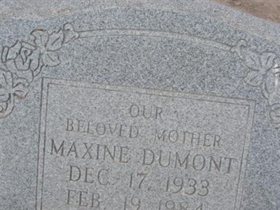 Maxine Dumont on Sysoon