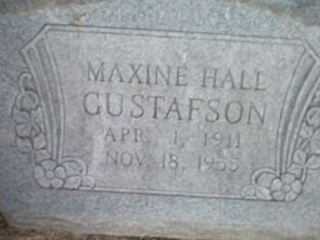 Maxine Gustafson on Sysoon