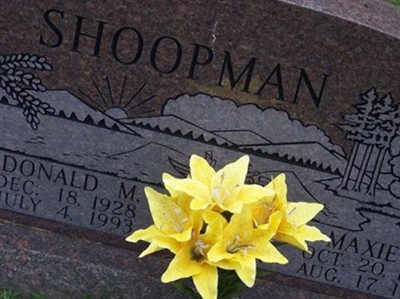 Maxine Louise "Maxie" Goad Shoopman on Sysoon