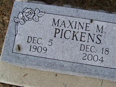 Maxine Pickens on Sysoon