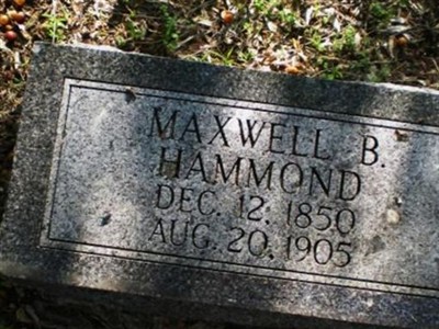 Maxwell B. Hammond on Sysoon