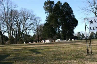 Maxwell Cemetery on Sysoon