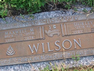 Maxwell M Wilson on Sysoon