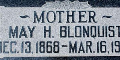 May Huffman Blonquist on Sysoon