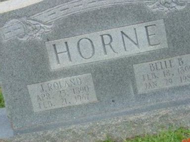Maybelle "Belle" Beachum Horne on Sysoon