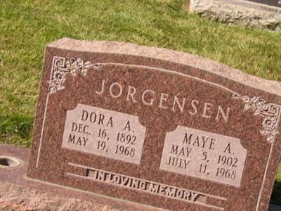 Maye A. Jorgensen on Sysoon
