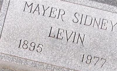 Mayer Sidney Levin on Sysoon