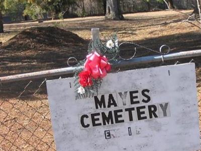 Mayes Cemetery on Sysoon