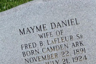 Mayme Daniel LaFleur on Sysoon