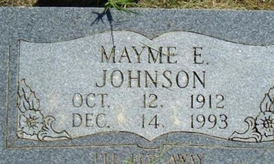 Mayme E. Johnson on Sysoon