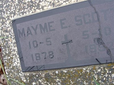 Mayme E. Scott on Sysoon